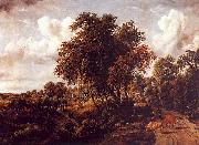 Meindert Hobbema Road on a Dyke oil painting artist